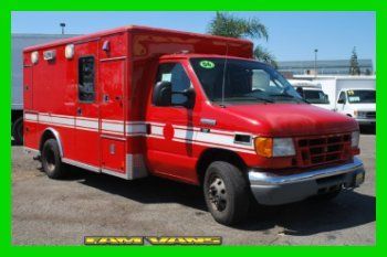 2006 ford e-450 emergency response ambulance