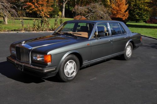 Stunning 1988 bentley mulsanne s with a  brilliant color &amp; only 64827 miles &amp; nr