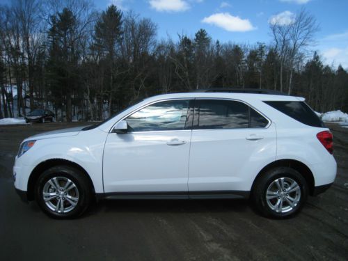 2013 chevy equinox lt awd suv only 12,950 miles !!! loaded salvage repairable