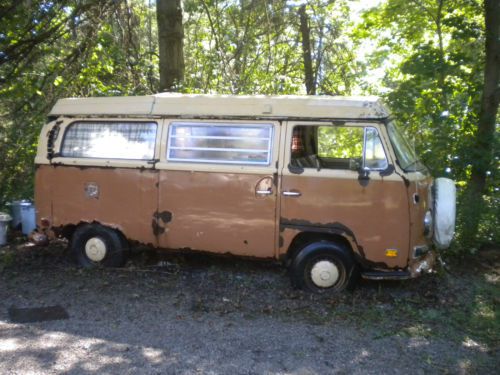 1971 vw volkswagen campmobile camper bus westfalia