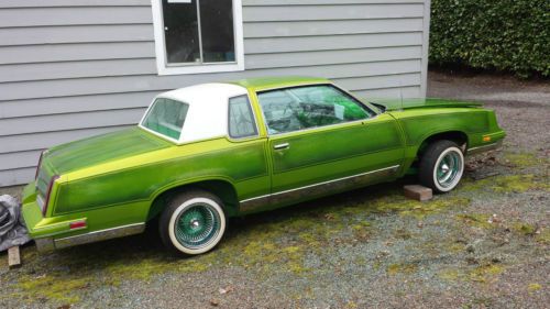 1985 oldsmobile cutlass supreme brougham coupe 2-door 5.7l low rider project