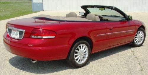 2004 chrysler sebring limited convertible very low miles
