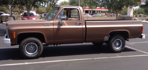 Rust free arizona chevy 4x4 - just a clean old truck!