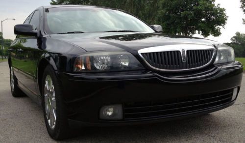2004 lincoln ls / black / black leather / very nice ride &amp; condition / loaded!!!