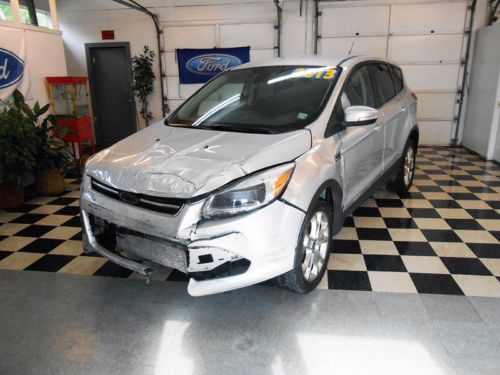 2013 ford escape sel awd ecoboost 39k no reserve salvage rebuildable damaged