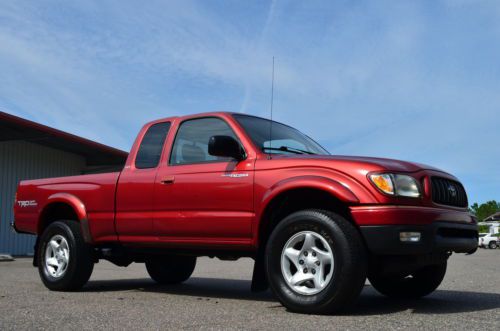 2002 toyota tacoma extended cab 4x4 automatic v6 taco clean truck low reserve no