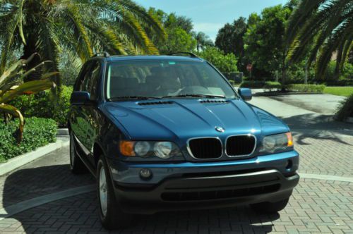 2001 bmw x5 3.0 awd,florida suv,sunroof,warranty,low mile,amazing condition,