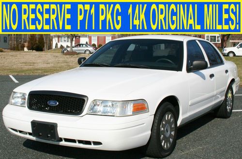 No reserve 14k original miles p71 detective 1 owner must see impala police 03 05
