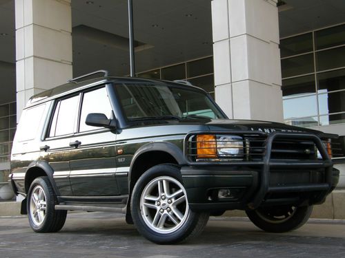 2002 land rover discovery se-7 clean 1 owner 3rd row seating heated seats clean