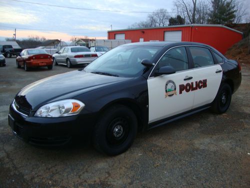 2009 chevrolet impala 4 dr. sedan fwd police car 3.9l