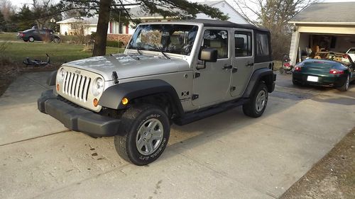 2007 jeep wrangler x unlimited sport 83k 4wd 4drs miles 6 speed manual