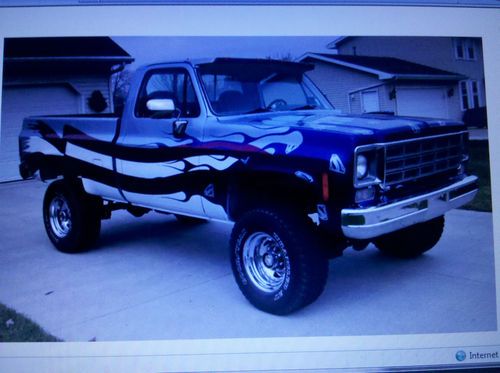 77 chevy 4x4 shortbed