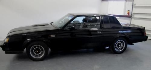 1987 buick grand national, 14,304 miles, original paint &amp; tires, pristine.