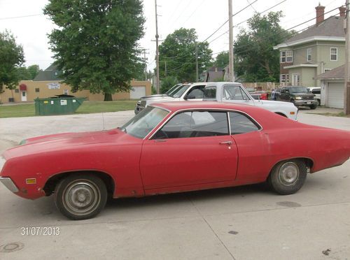 1970 ford torino fairlane 500 muscle car mustang hotrod streetrod gasser