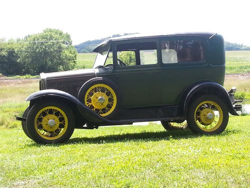 1930 ford model a tudor sedan two-door restore or hot rod