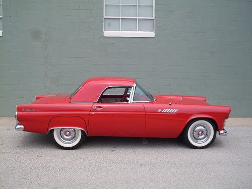 1955 thunderbird both tops 302 v8 auto 4 wheel disc ps runs great rust free