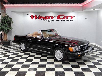 1986 mercedes benz 560sl roadster~61k~2 owners~hardtop~ice cold a/c~immaculate!