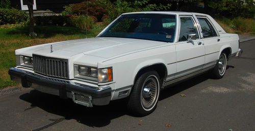 Vintage 1987 mercury grand marquis ls, 4 door, 65k orig miles, 1 family, pa car
