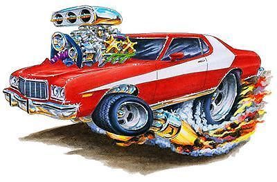 1973 ford gran torino starsky &amp; hutch clone 351 cleveland hot rod project no res