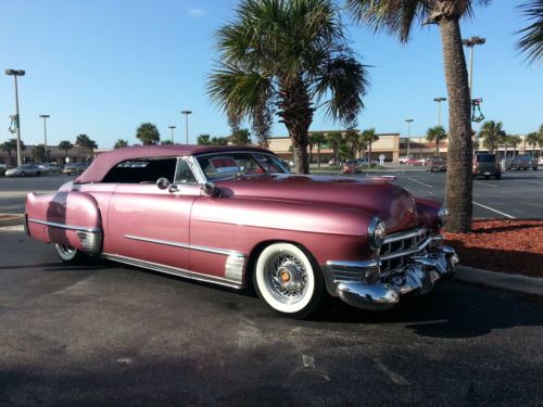 1949 cadillac convertible &#034;pro touring&#034; loaded only 7500 miles