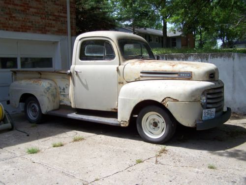 1950 ford f1 pickup truck 50 v8 flathead all original