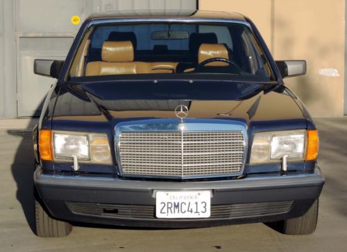 California original, one owner 1989 420 sel, 99k original miles,runs &amp; drives a+