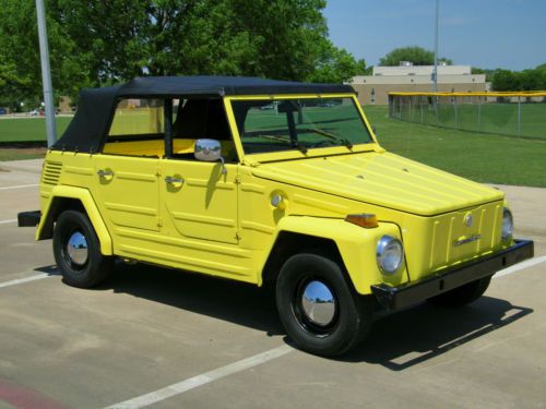 1974 vw thing - all original, unrestored, no rust, runs and drives great!