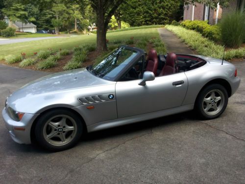 My daily driver.  bmw z3 1.9 automatic convertible roadster 1997 silver