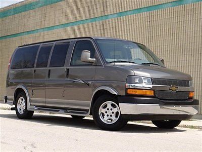 2006 chevy express 1500 explorer conversion tv/dvd 1-owner only 99k pwr sofabed