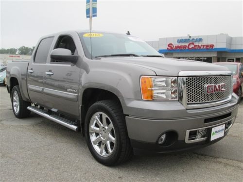 2013 truck used 6.2l v8 automatic 6-speed flexible fuel awd leather steel gray