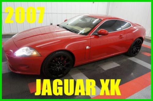 2007 jaguar xk coupe  fully loaded navigation  sporty luxury 60+ photos must see