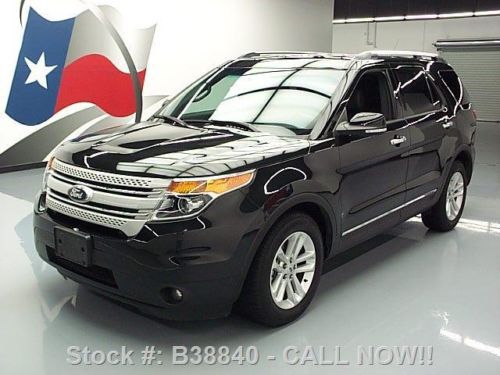 2013 ford explorer htd leather nav rear cam 3rd row 32k texas direct auto