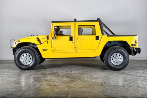 9,497 miles soft top open top hummer h1 mint condition