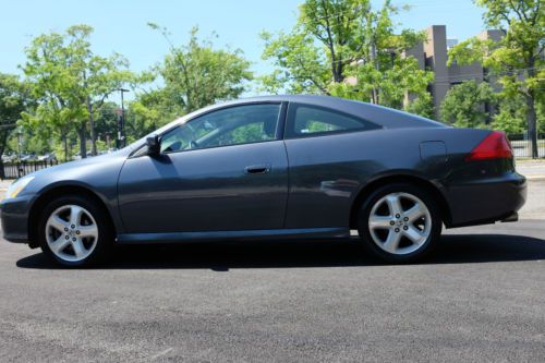 2007 accord exl-v6 coupe in graphite pearl, six-speed manual, one owner car