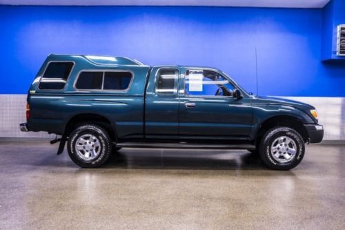 Low miles extended cab hard canopy running boards trailer hitch cloth automatic