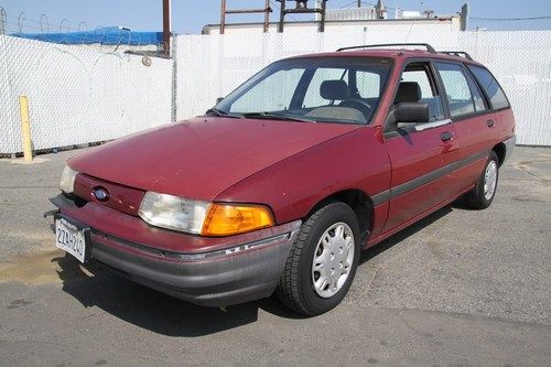 1992 ford escort wagon lx 4 cylinder automatic no reserve