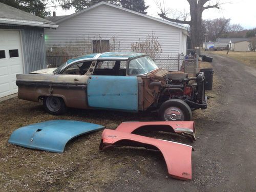 1956 ford crown victoria - restoration project- v8 auto power steering fairlane
