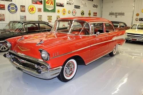 1957 chevy belair original 56000 mile car  283 with 2 speed power glide