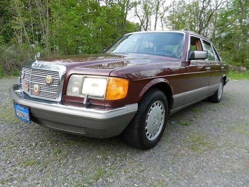 One of a kind 1987 mercedes 560sel ~ 39k original miles ~ one california owner