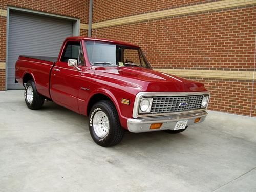 1972 chevrolet c-10 pickup.. 350 cid v8.. auto.. great driver.. ready 2 sell ..