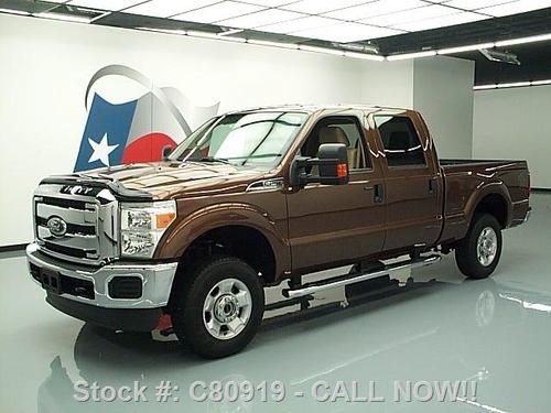 2011 ford f-250 4x4 xlt crew cab 6 pass tow pkg only 4k texas direct auto