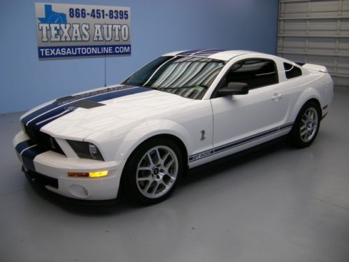 We finance!!  2007 ford mustang shelby gt500 supercharged 6 speed 13k texas auto