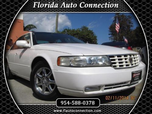 04 cadillac seville sls v8 certified pearl white extra clean 1-owner carfax