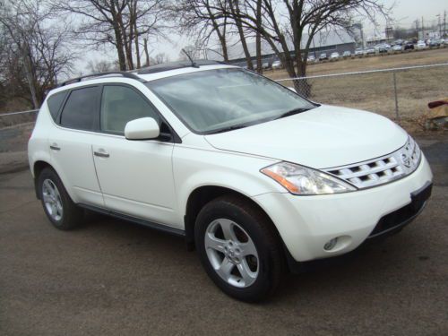 Nissan murano awd salvage rebuildable repairable wrecked project damaged fixer