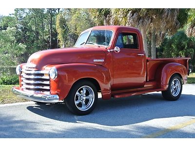 1951 chevy truck...show quality..just completed frameoff restoration
