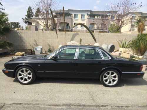 Xjr supercharged well loved southern california affluent black beauty! oc lady!