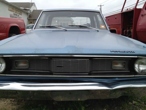 1971 plymouth valiant/duster all original with original owners manual (5852-os)