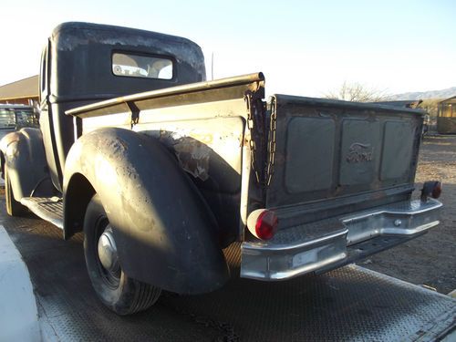 Rare 1945 ford f-1 shortbed truck 8ba flathead original old hotrod pickup