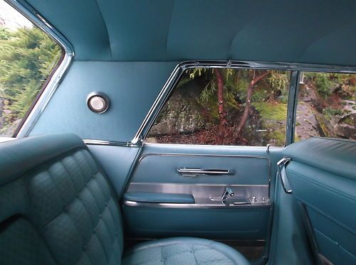 1965 imperial crown, 2nd owner, 97,770 miles, orig. white, w/ turquoise interior