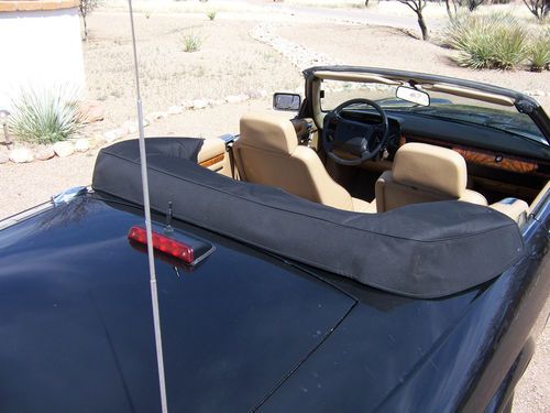 1990 jaguar xjs base convertible 2-door 5.3l 12 cyl wire wheels original ca car